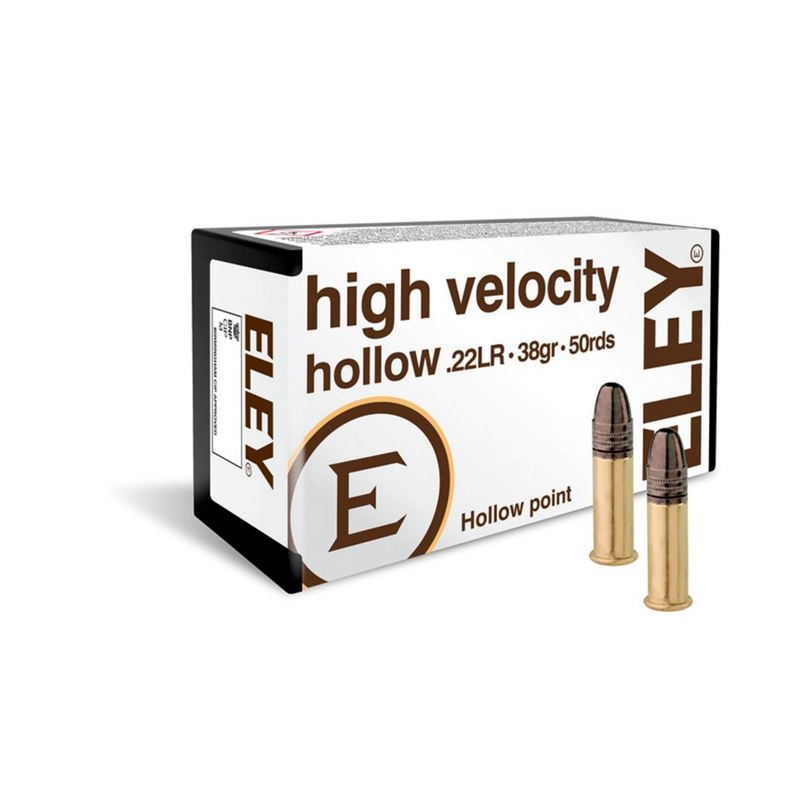 Eley High Velocity HP - 22LR 38gr. salonpatroner