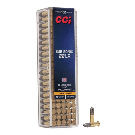 CCI Subsonic LRHP - 22LR 40gr salonpatroner